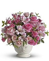 Teleflora's Pink Potpourri Bouquet with Roses