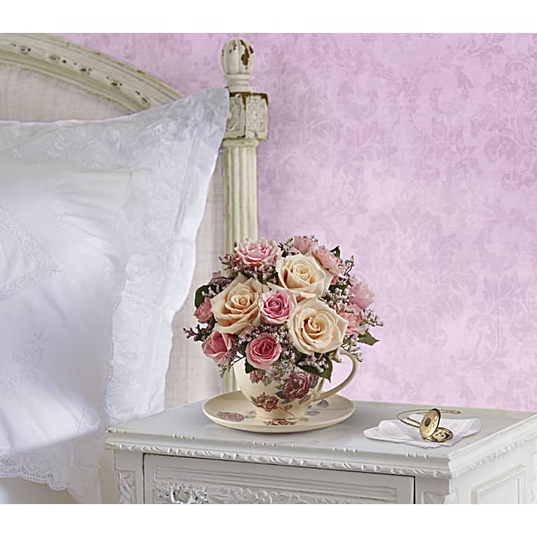 Victorian Teacup Bouquet