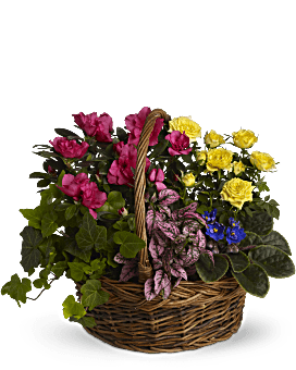 Blooming Garden Basket