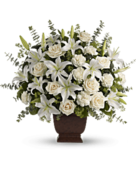 Teleflora's Loving Lilies and Roses Bouquet Flower Arrangement