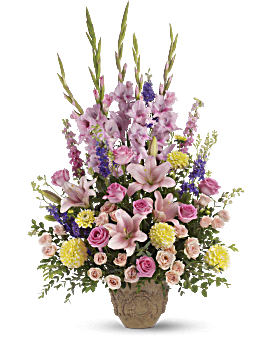 Arrangement floral bouquet Harmonisation verticale de Teleflora