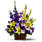 Basket of Memories Basket Arrangement