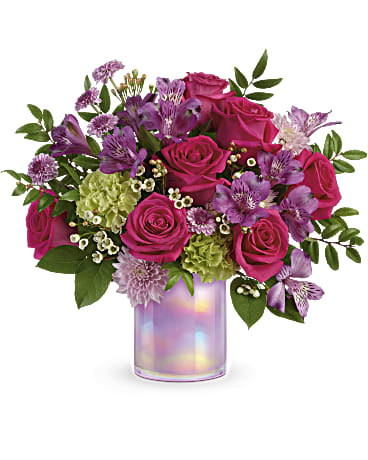 Passionate Purple Tulips Bouquet - Teleflora