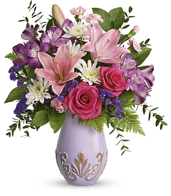 Teleflora's Lavishly Lavender Bouquet Flowers