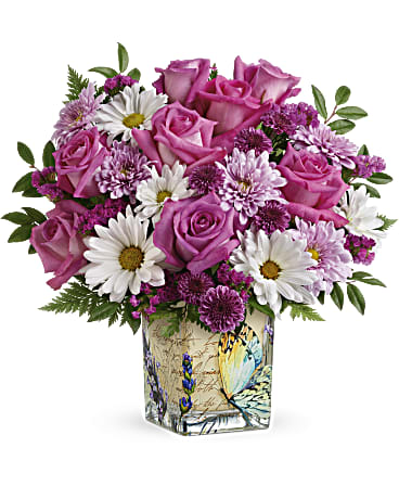 Teleflora's Vintage Butterfly Bouquet - Teleflora