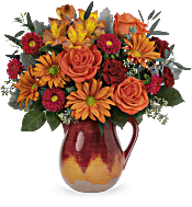 Teleflora's Autumn Glaze Bouquet Flowers