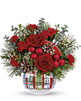 Teleflora's Snowy Village Bouquet