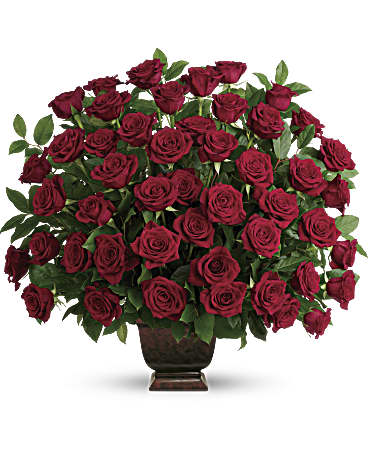 Majestic Tribute Funeral Flower Arrangement – Euro Flowers