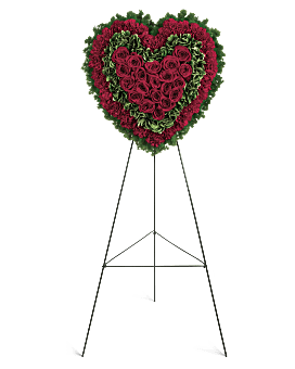 Majestic Heart Sympathy Arrangement