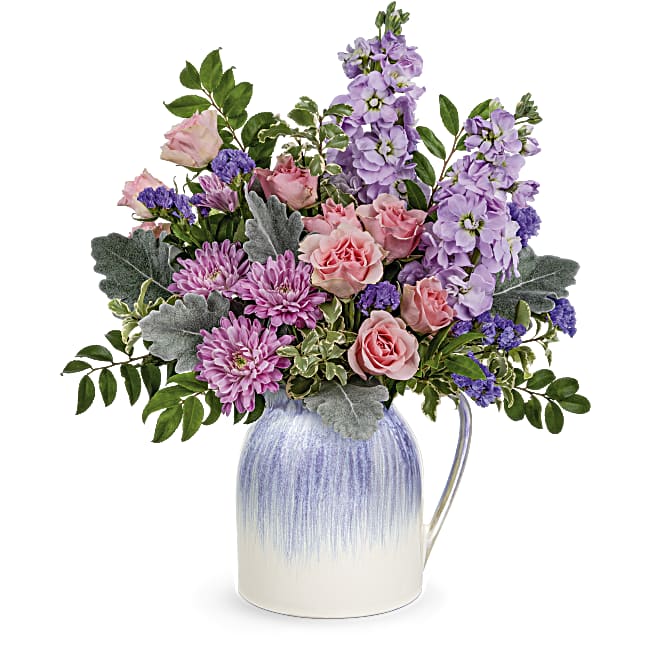 Teleflora's Pour on the Pretty Bouquet