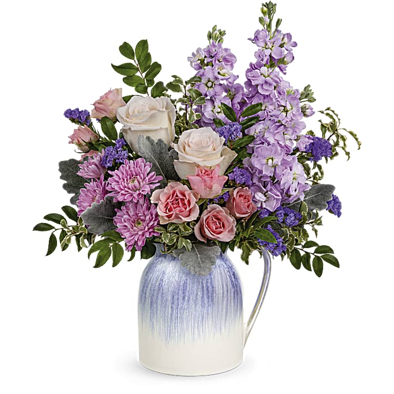 Pour on the Pretty Bouquet