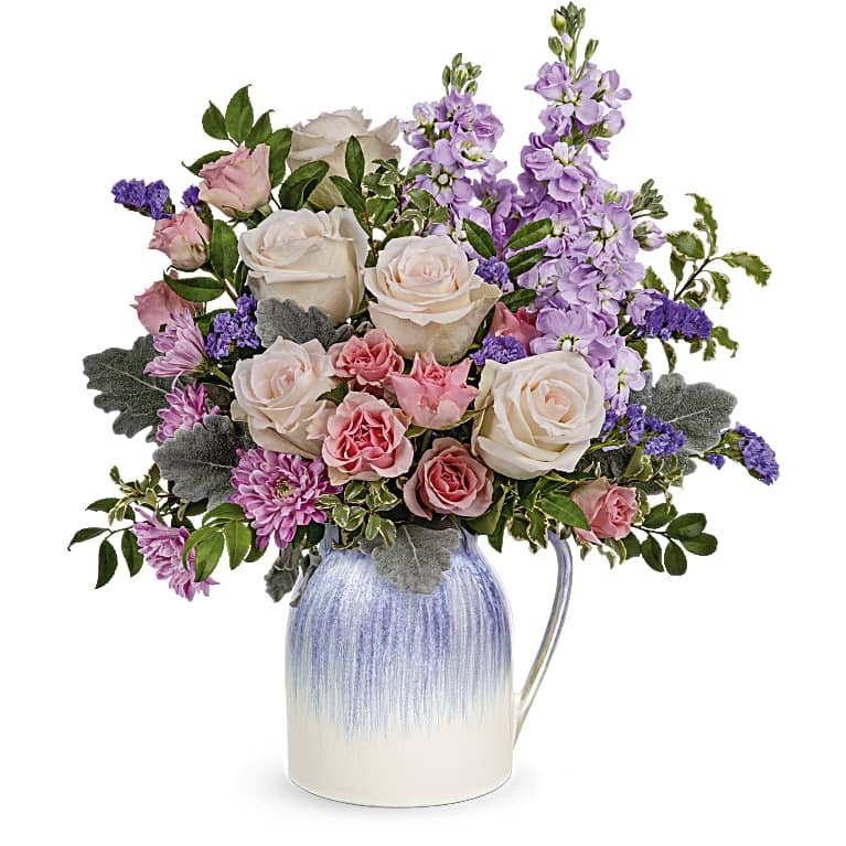 Pour on the Pretty Bouquet