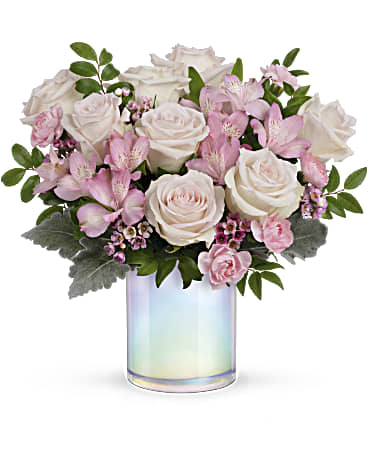 Teleflora's Pretty As A Pearl Bouquet - Teleflora