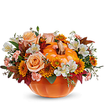 Teleflora's Hello Pumpkin Bouquet