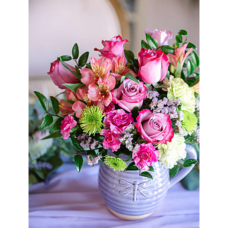 Whimsical Dragonfly Bouquet