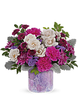 Purple Flower Bouquet Delivery