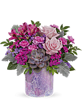 Lovely Shine Bouquet , Mixed Bouquets , Same Day Flower Delivery , Multi-Colored , Teleflora