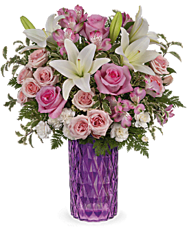 Bouquet Roses glamour de Teleflora