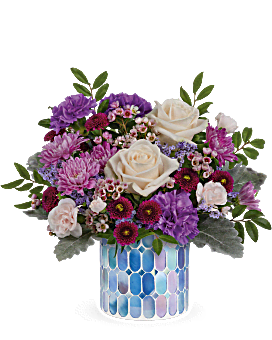 Blue Beauty Bouquet , Roses , Same Day Flower Delivery , Teleflora