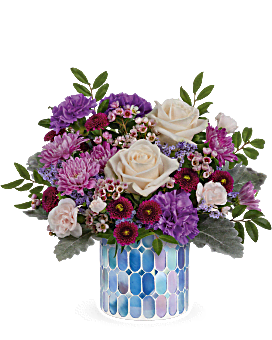 Teleflora's Blue Beauty Bouquet