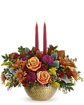 Teleflora's Gleaming Autumn Bouquet