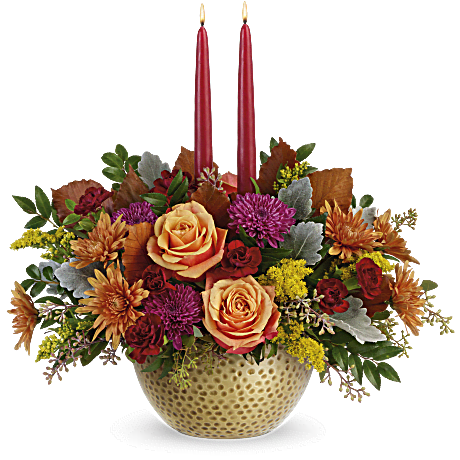 Teleflora's Gleaming Autumn Bouquet