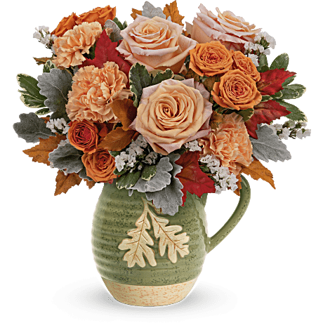 Teleflora's Rosy Autumn Bouquet