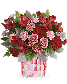 Precious In Pink Bouquet , Mixed Bouquets , Same Day Flower Delivery , Teleflora