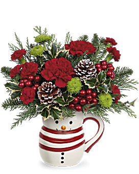 Teleflora's Send A Hug® Sweet Frosty Bouquet Bouquet