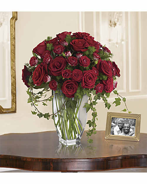 Teleflora's Rose Romanesque Bouquet - Red Roses - Teleflora