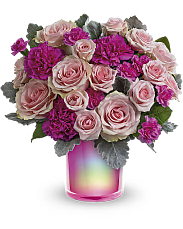 Teleflora's Possibly Pink Flower Arrangement - Teleflora