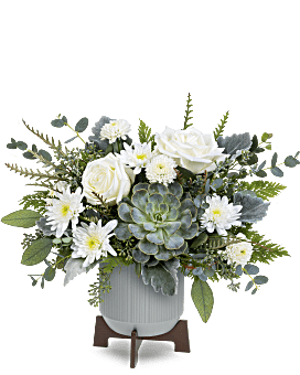 Tranquil Clouds Bouquet , Roses , Same Day Flower Delivery , White , Teleflora