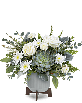 Teleflora's Tranquil Clouds Bouquet