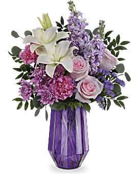 Lavender Whimsy Bouquet , Mixed Bouquets , Same Day Flower Delivery , Multi-Colored , Teleflora
