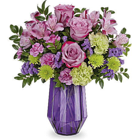 Teleflora's Geometric Rose Bouquet