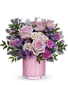 Teleflora's Rosy Pink Bouquet Bouquet