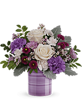 Serene Swirl Bouquet , Roses , Same Day Flower Delivery , Multi-Colored , Teleflora