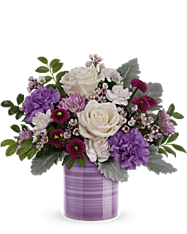 Teleflora's Serene Swirl Bouquet Bouquet