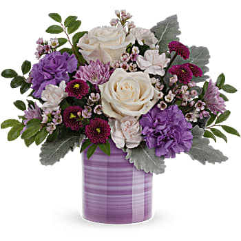 Teleflora's Serene Swirl Bouquet