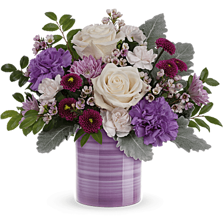 Teleflora's Serene Swirl Bouquet