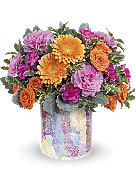 Precious Jewel Bouquet , Mixed Bouquets , Same Day Flower Delivery , Multi-Colored , Teleflora