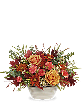 Teleflora's Rustic Harvest Centerpiece