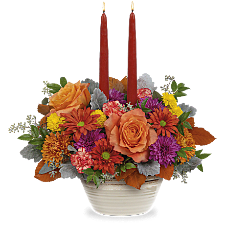 Teleflora's Rustic Chic Centerpiece