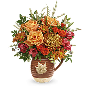 Teleflora's Cascading Blooms Bouquet