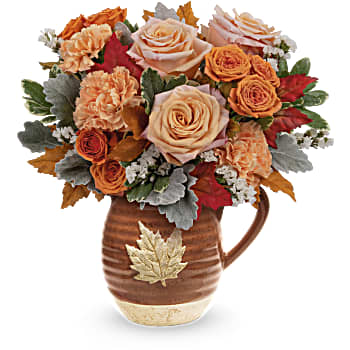 Teleflora's Golden Rose Bouquet