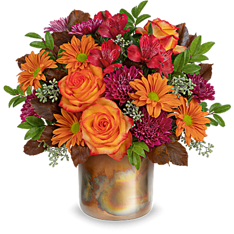 Teleflora's Harvest Blooms Bouquet