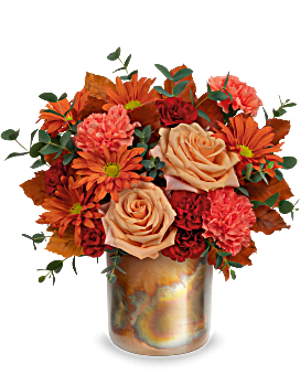 Teleflora's Copper Rose Bouquet Bouquet