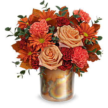 Teleflora's Copper Rose Bouquet