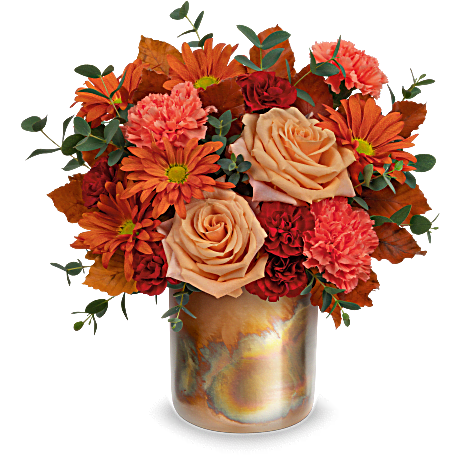 Teleflora's Copper Rose Bouquet