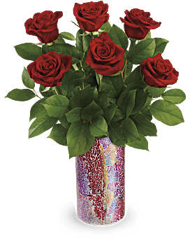 de Teleflora Rose moderne bouquet